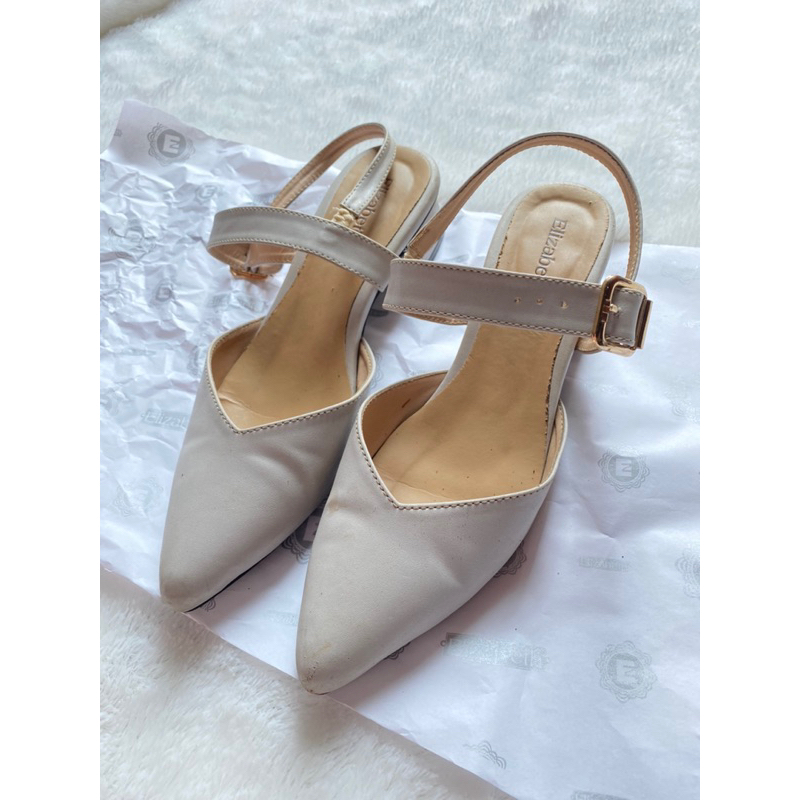 SEPATU HIGH HEELS by ELIZABETH( PRELOVED)
