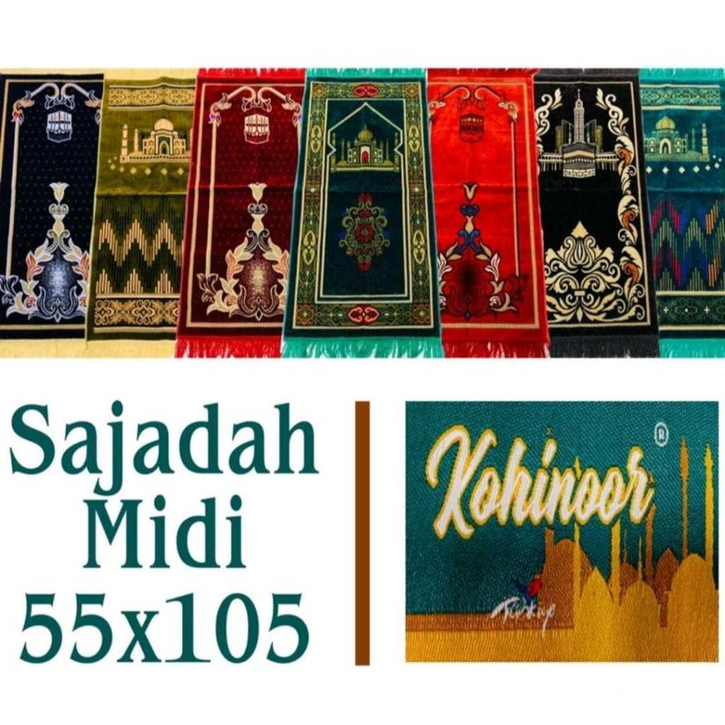 Grosir 5pcs Sajadah Turkiye Al Arabia / Kohinoor / Kohinoor Midi