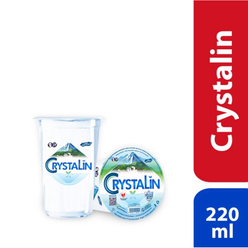 

CRYSTALIN Air Mineral Kemasan Gelas dan Botol