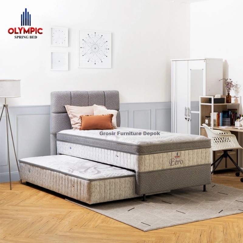 Springbed 2in1 Fullset Olympic Twin Eero (Free Bantal Guling)