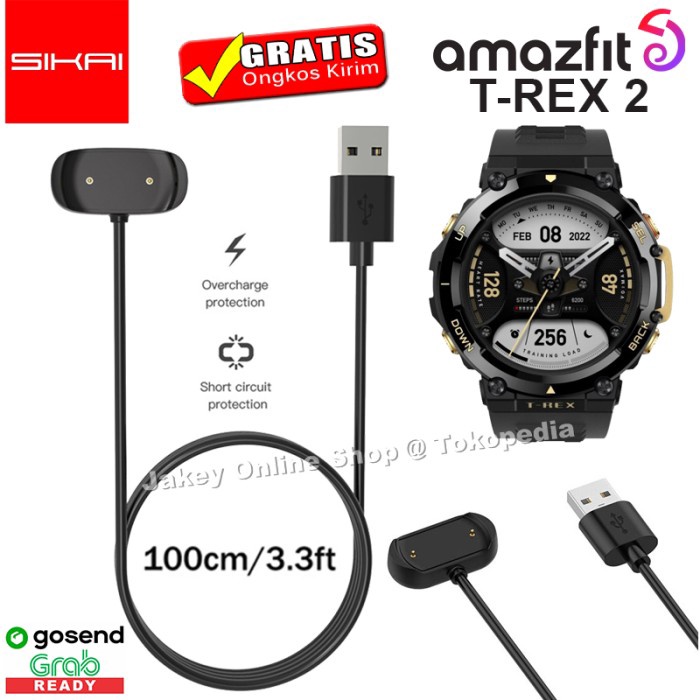 Promo Dock Charger USB Cable Amazfit TRex 2 TREX 2 Kabel Cas Magnetic