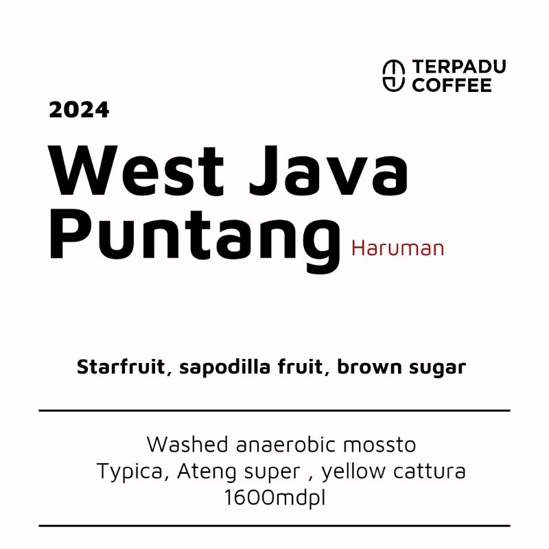 

Arabika Greenbeans Puntang Anaerobic Washed Mossto 1kg