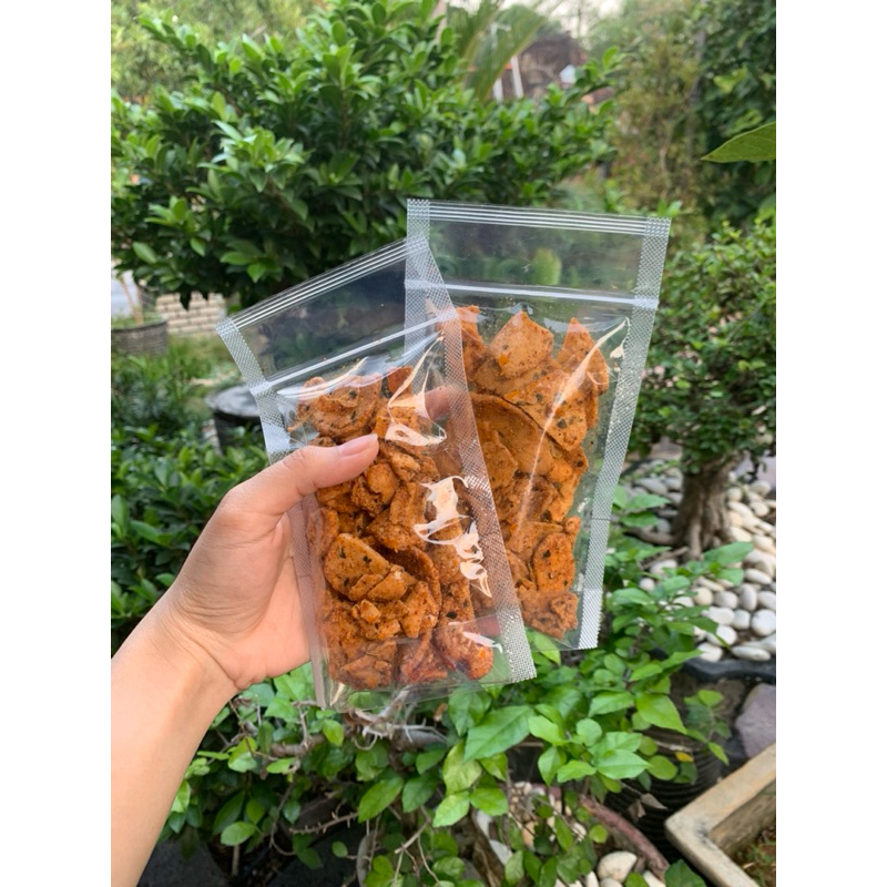 

Basreng koin pedas daun jeruk
