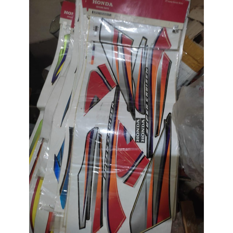 Striping Honda Tiger 2000 Tahun 2001 Original