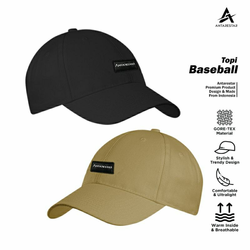 Antarestar Topi pria dewasa keren topi distro pria wanita topi baseball