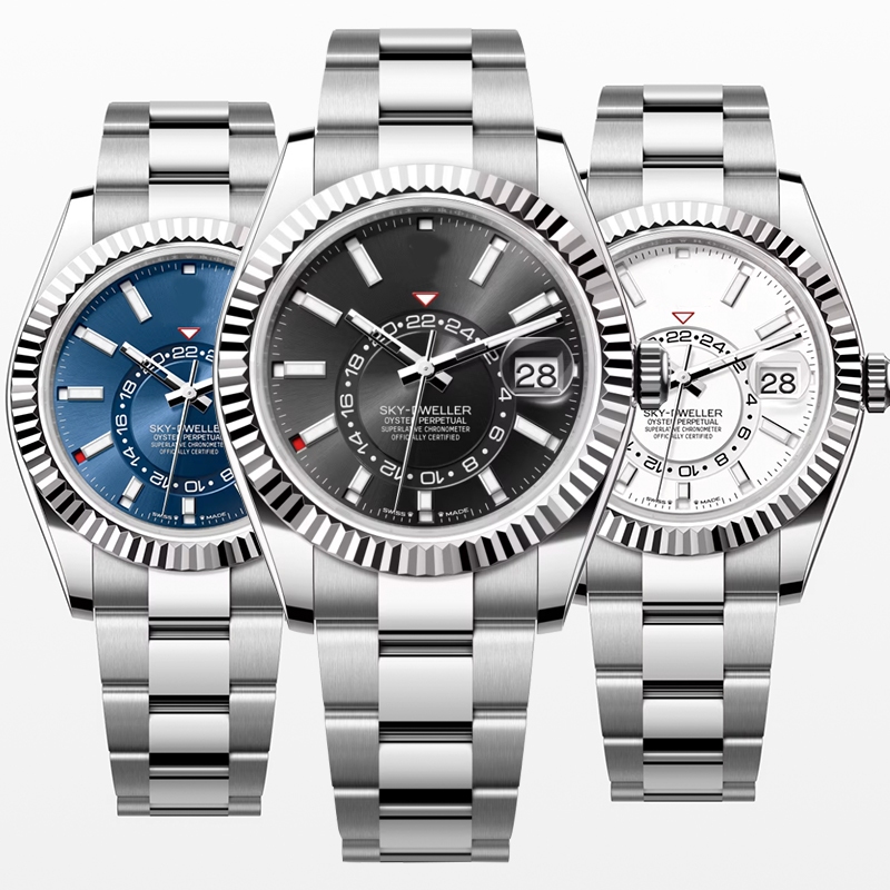 Jam Tangan Pria Steel Cowok Sport keren Tanggal Rantai