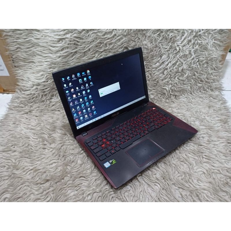 Laptop Asus FX553VD Ram 8gb Double Hardisk Double VGA Gaming Siap pakai