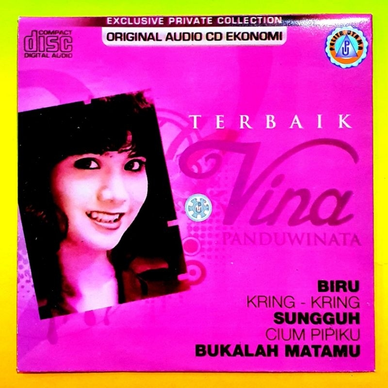 ORIGINAL KASET CD LAGU VINA PANDUWINATA-CD LAGU LAWAS-KASET CD LAGU NOSTALGIA-KASET CD LAGU 2 POP LA