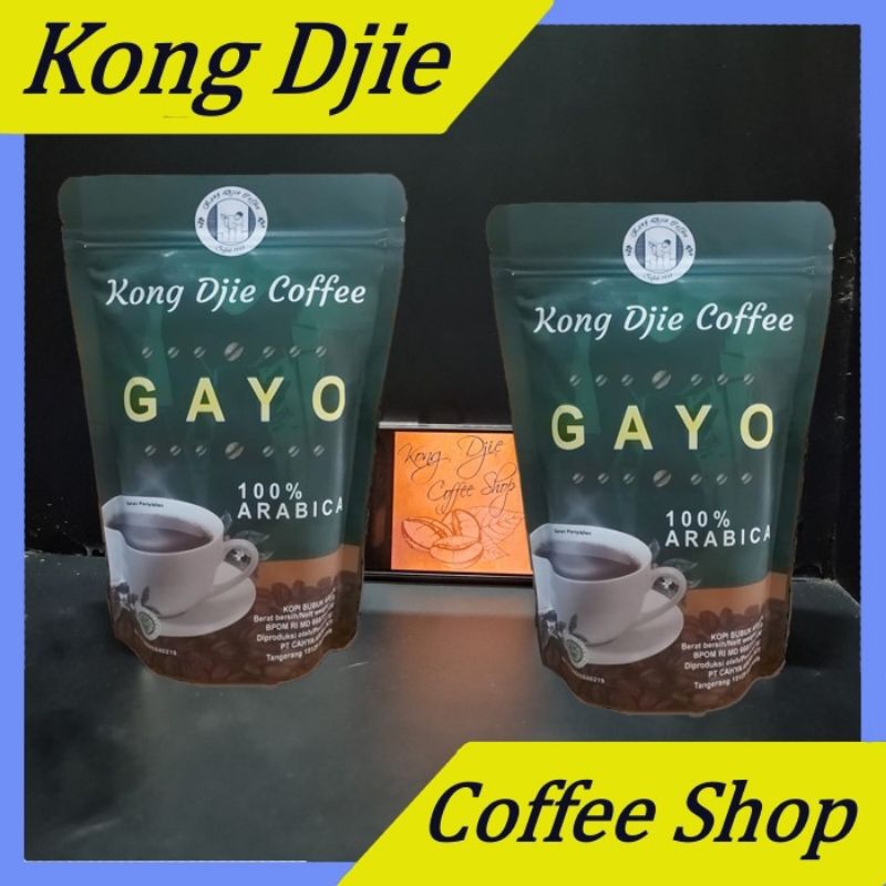 

Kong Djie Coffee Pure Arabica Gayo Kongdjie 200gr