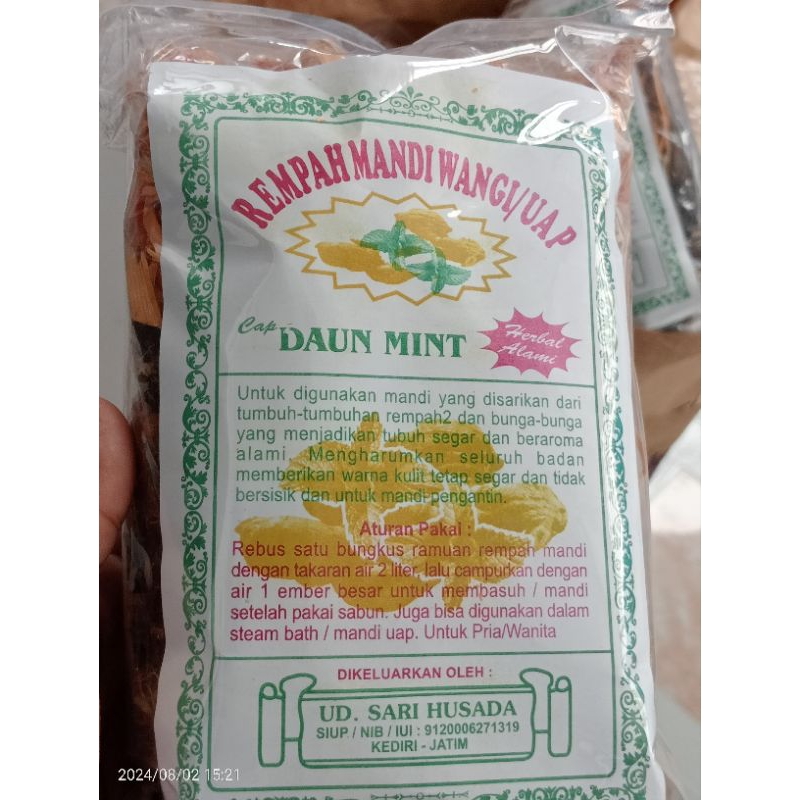 rempah mandi uap/ ratus wangi EXOTIC SPA