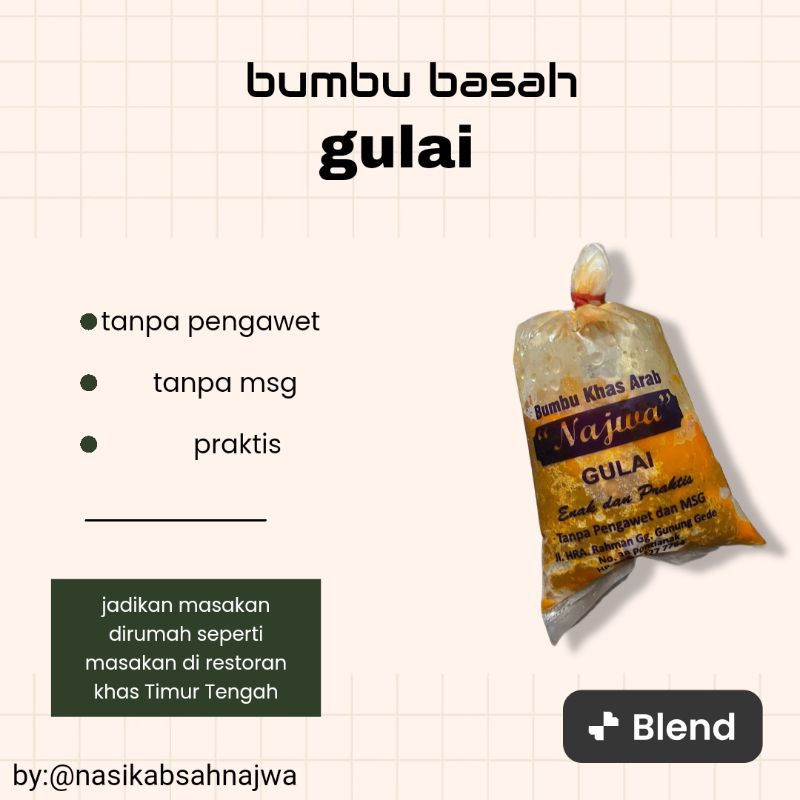 

bumbu praktis bumbu tumis siap saji bumbu basah rendang kari gulai opor semur kebuli