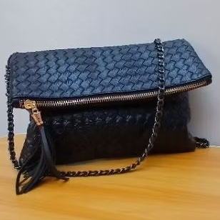 (PRELOVED) SLING BAG ALA BOTTEGA VENETA/TAS KULIT ANYAM KLASA - TIKAR