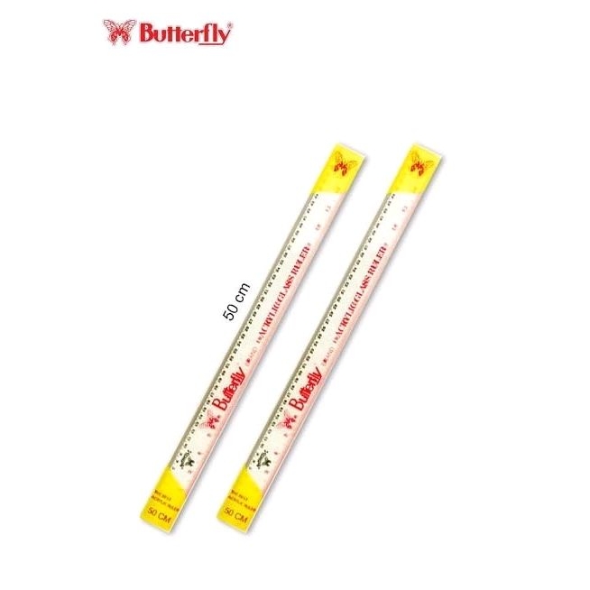 

Penggaris Plastik Butterfly 50cm / Penggaris Butterfly 50cm / Penggaris Plastik 50cm Butterfly / Garisan 50 cm Butterfly / Garisan Plastik Butterfly 50cm