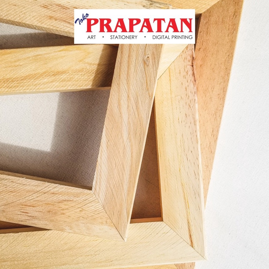 

PRODUK TERBARU Spanram Kanvas 4x5cm Frame Kayu Kanvas Lukis Canvas Wooden Frame