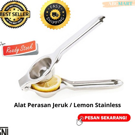 ORIGINAL BISA  PROMO Alat Perasan Jeruk Lemon Stainless Alat Press Pemeras Buah Murah