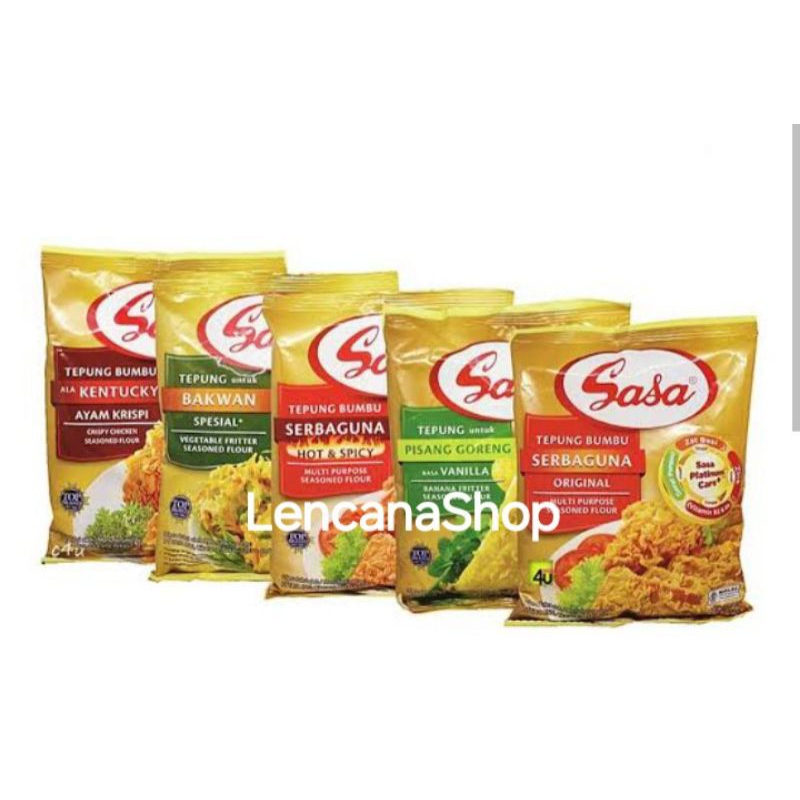 

TEPUNG SASA 1/4 GR ori/hot/bakwan/kentaki/pisang