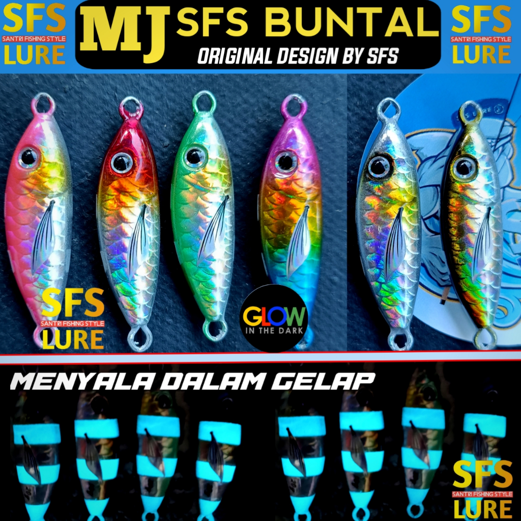SFS BUNTAL JIG KILLER Micro jig 20gram jig 30gram original design sfs lure metal jig gid metal jig 3