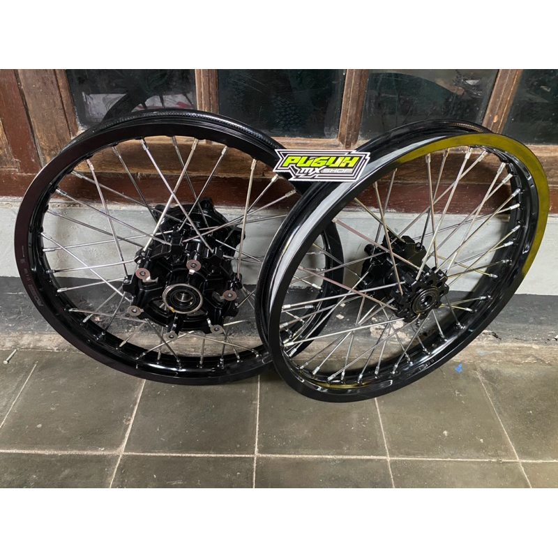 wheelset semi cacing surex crf150L Velg 185 185 Rata