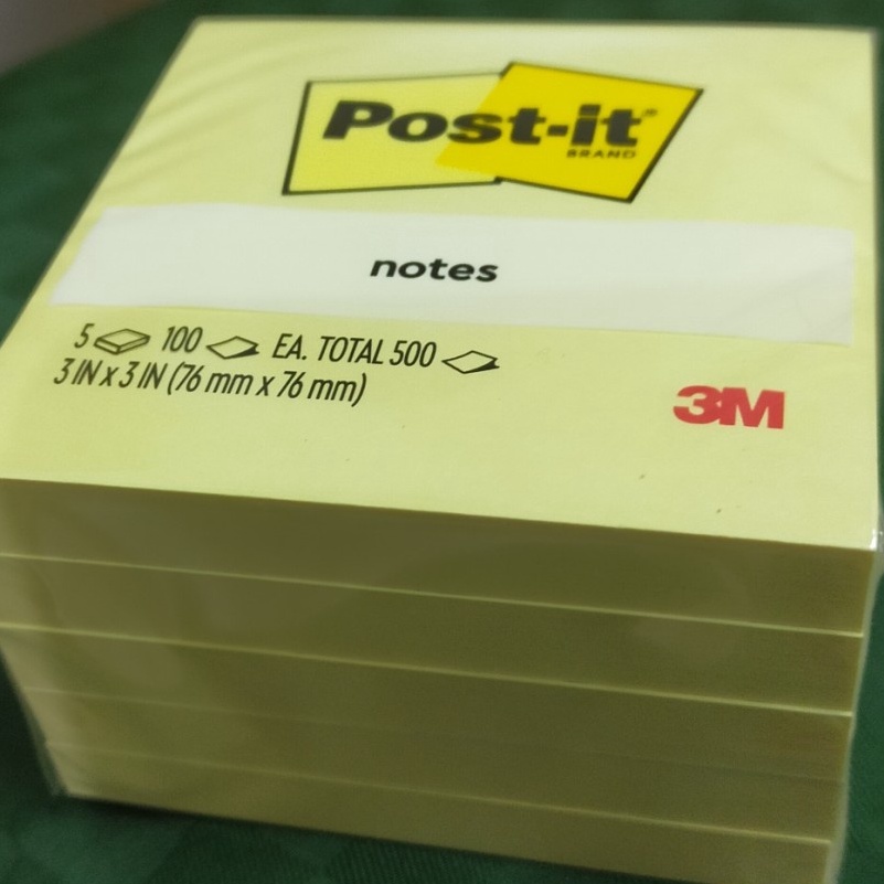 

KELUARAN TERBARU 3M Post It Sticky Notes 6545CY 3 inch x 3 inch