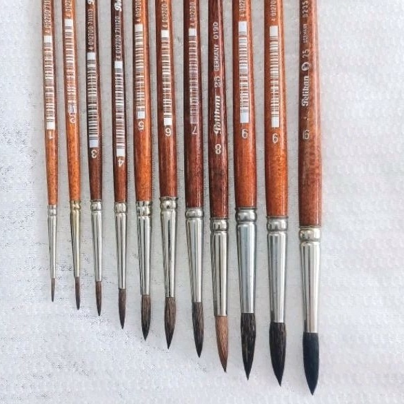 

BIG SALE FASION Kuas Pelikan made in Germany pelikan Paintbrushes Paint brushes kuas type round kuas lukis