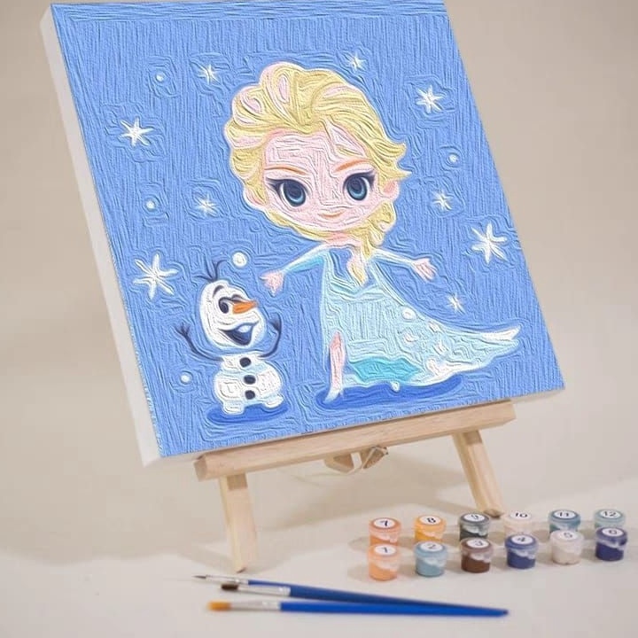 

NEW VARIAN ACC Market88 NEW Children Canvas Painting Melukis Mewarnai Kanvas Nomor Prakarya Anak