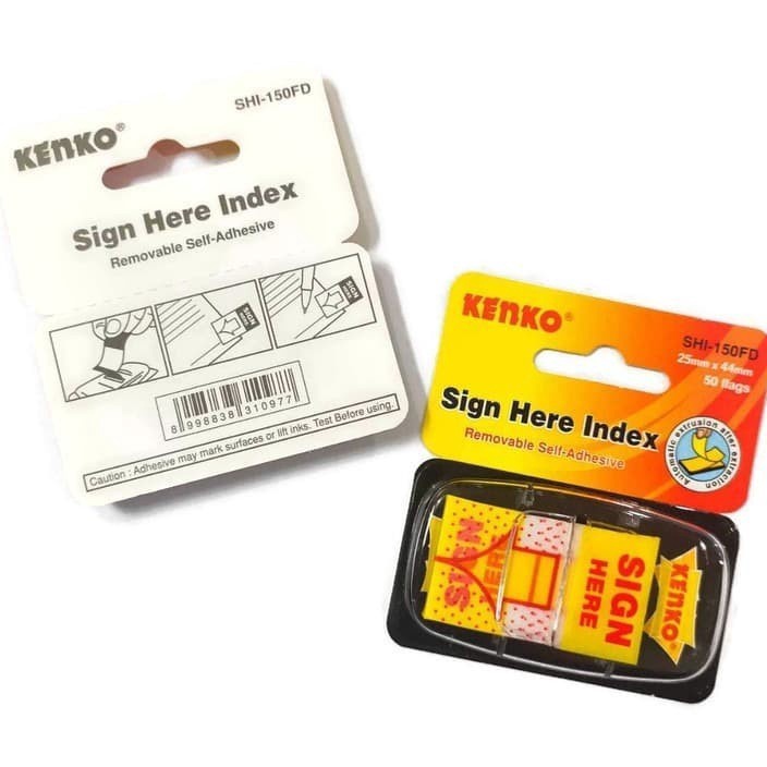 

DISCOUNT TODAY Sign Here Index Kenko SHI 15FD