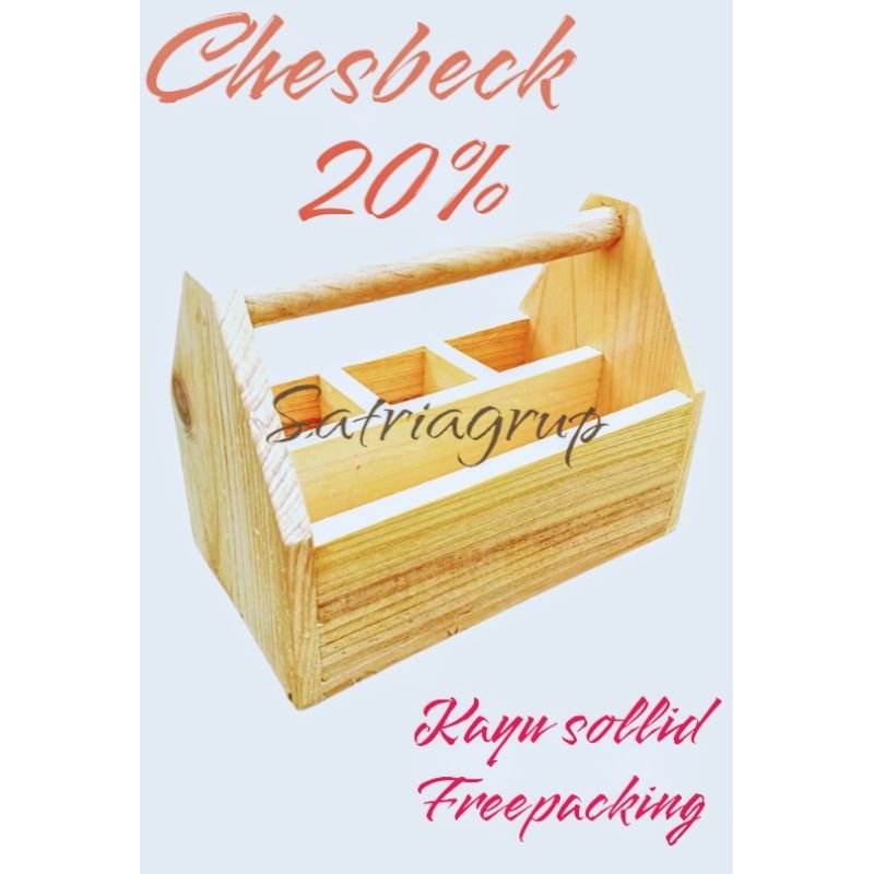 

Tempat pensil full kayu pinus