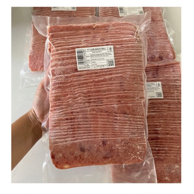 

BEEF RASHER SLICE PREMIUM BEEF SOEJASCH 1KG