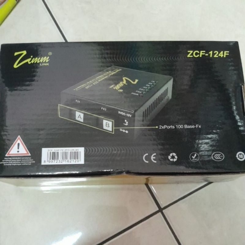 MEDIA CONVERTER 2FO 4LAN ZIMMLINK