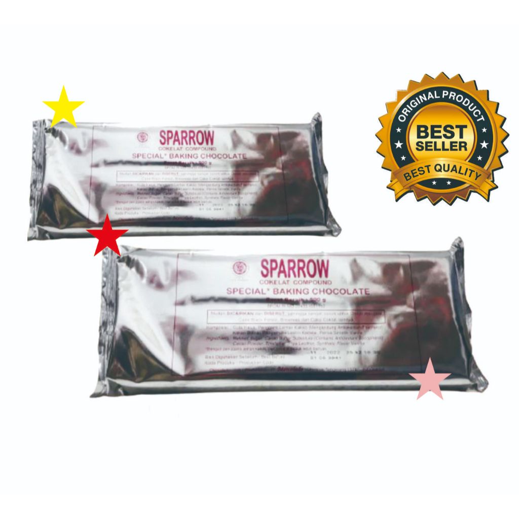 

COKLAT BATANG SPARROW 500GR | Coklat Block Sparrow 500gr | Sparrow coklat batang 500gr