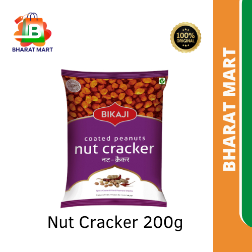 

Bharat Mart - BIKAJI COATED PEANUTS NUT CRACKER 200 G