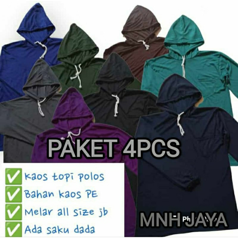 [PAKET 4PCS] kaos tani topi tebal warna  gelap kwalitas bagus/kaos tani tebal/kaos basahan tebal