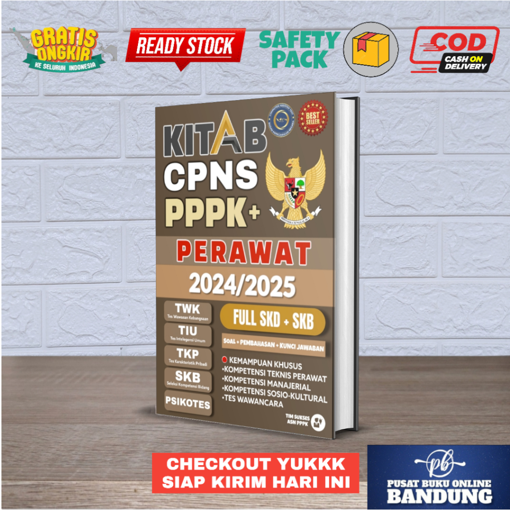 Buku PPPK Perawat 2025 / 2026 Lulus PPPK Perawat PPPK Bidan PPPK Tenaga Medis Tenaga Kesehatan