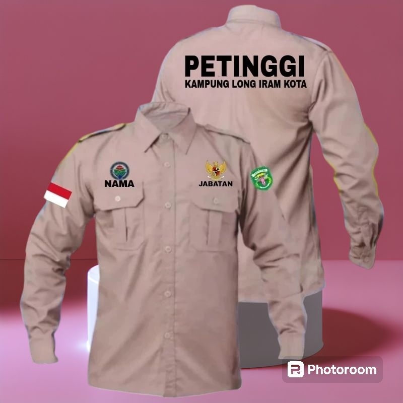 Kemeja Nusantara Sehat Baju Nusantara Sehat Seragam Kerja Kemendes