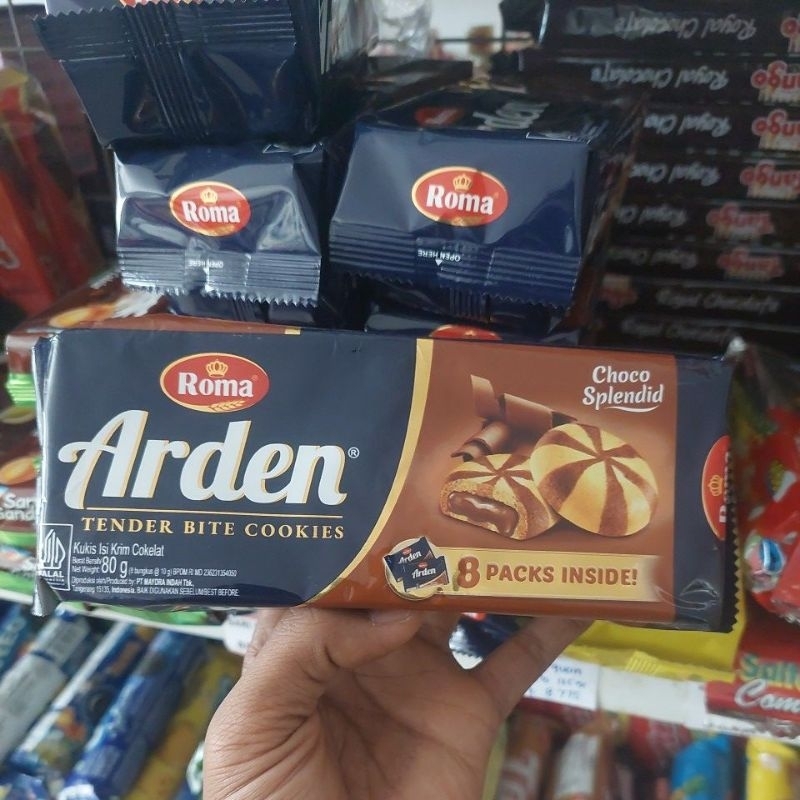 

Roma Arden Pack 80gr isi 8 packs