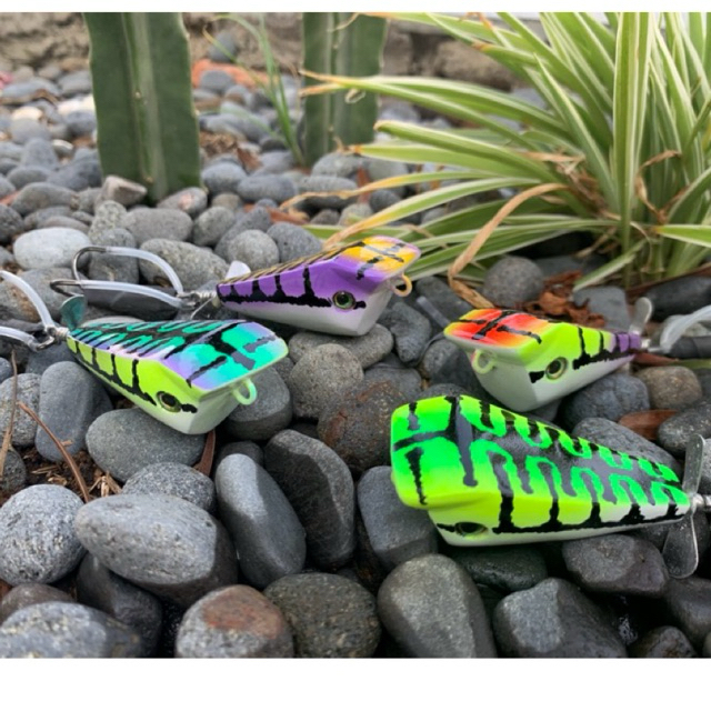 JF JUMP FROG RATLE TOPI TOMAN 20GR PROPELER KILLER LURE MANCING CASTING TOMAN BABON, IKAN TOMAN, IKA