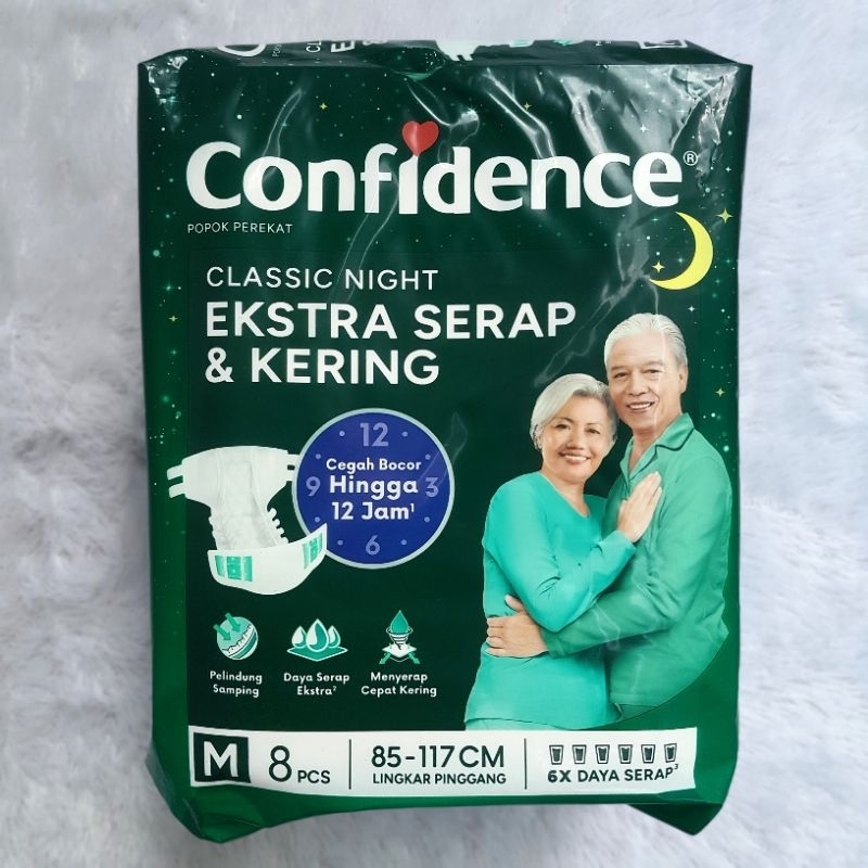 POPOK CELANA LANSIA Confidence NIGHT Popok Celana Confidence