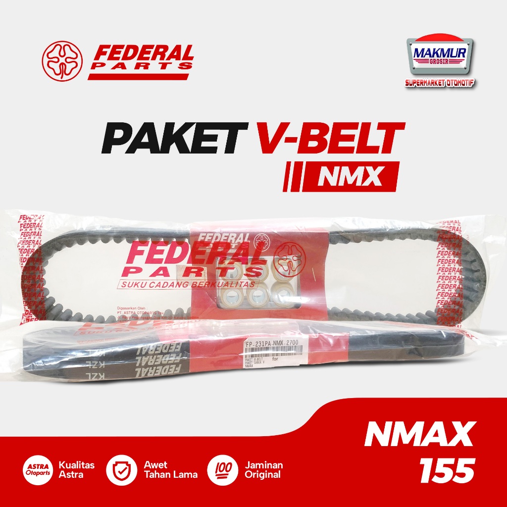 Paket VANBELT V-Belt NMAX 155 Original