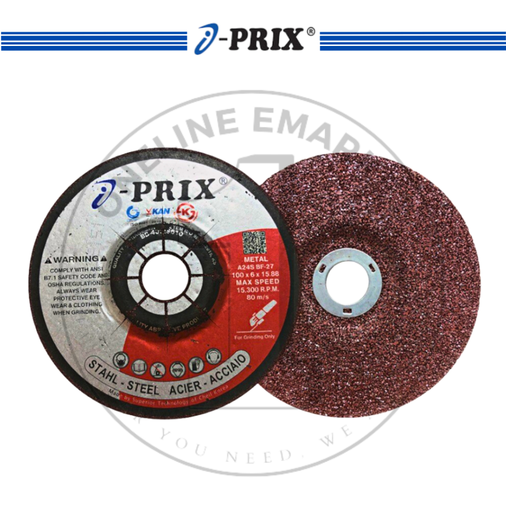 [ I-PRIX ] Batu Poles Gerinda Cutting Wheels 4" 100x6x22.23