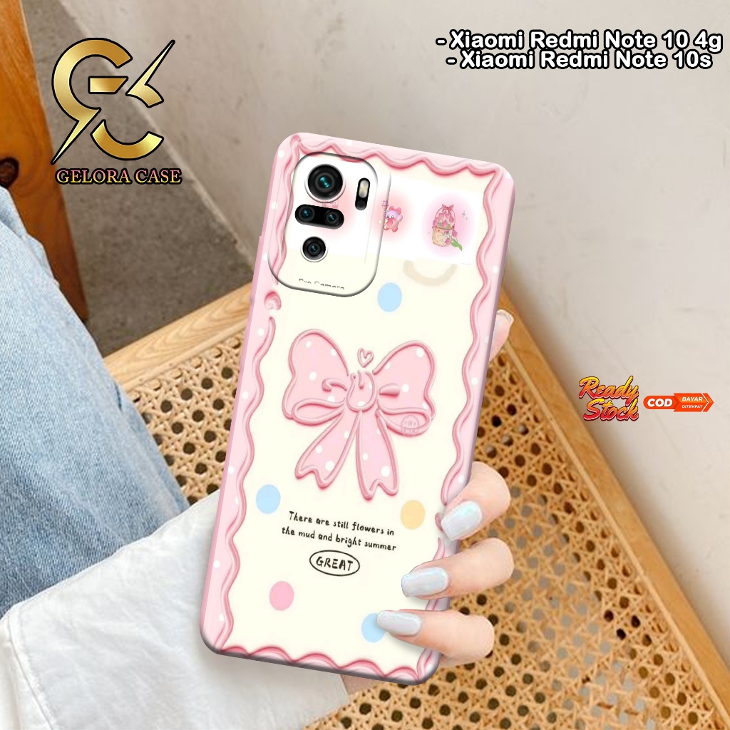 softcase Xiaomi Redmi Note 10 4G/10S  - geloracase - Casing Redmi Note 10 4G/10S  - Motif case carto