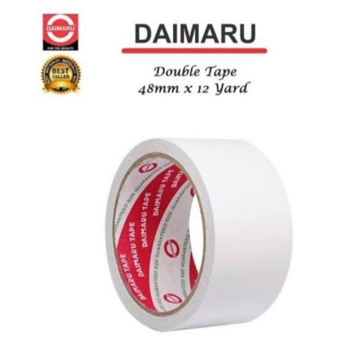 

DAIMARU DOUBLE TAPE PUTIH BESAR 48mm ( 2 inch)