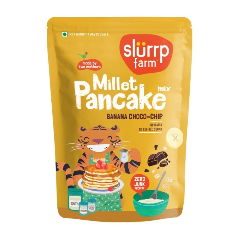

pancake/ pancake mix/ millet/ roti/ pancake millet/ slurrpfarm/ slurrpfarm pancake/ pancake vegetarian/ pancake vegan/ pancake organik