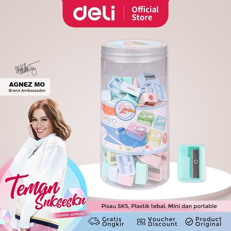 

Serutan Deli BA Warna Pastel CH561 Pencil Sharpener