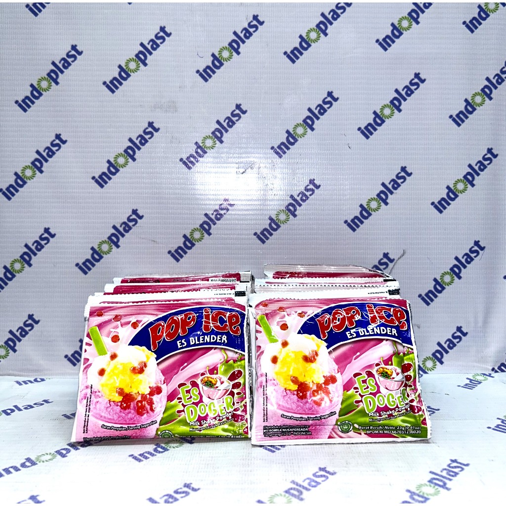 

Pop Ice Milk Shake Powder Es Doger 23 gr 10 Pcs
