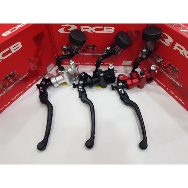 master brake pump s1-fl 14mm(lh/kiri) long lever rcb