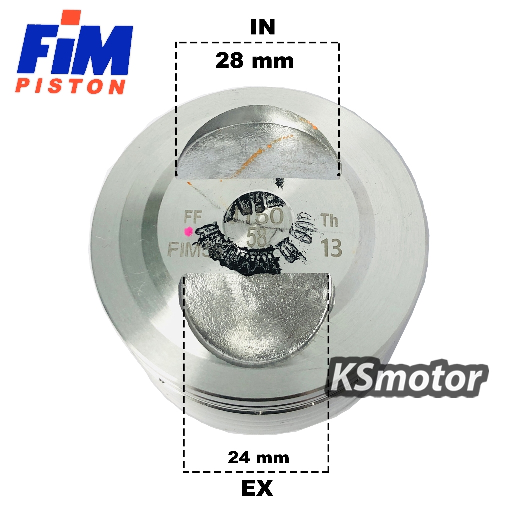 UIO PISTON SEHER SET JUPITER Z XXB 57 57,5 58 58,5 59 PEN 13 FIM IZUMI