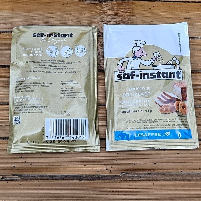 

Ragi Instant Kering SAF-INSTANT GOLD 11gr