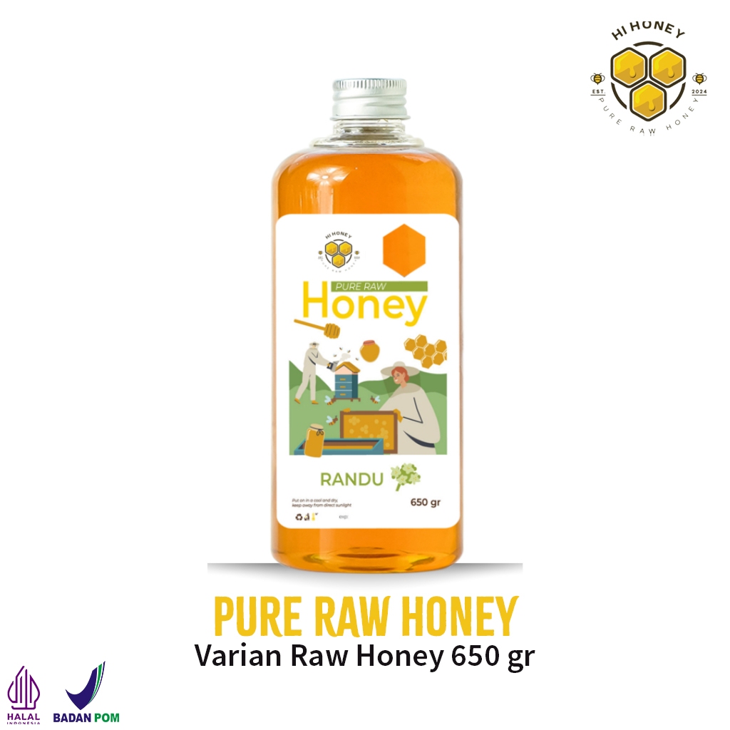 

Hi Honey Madu Randu 650gr