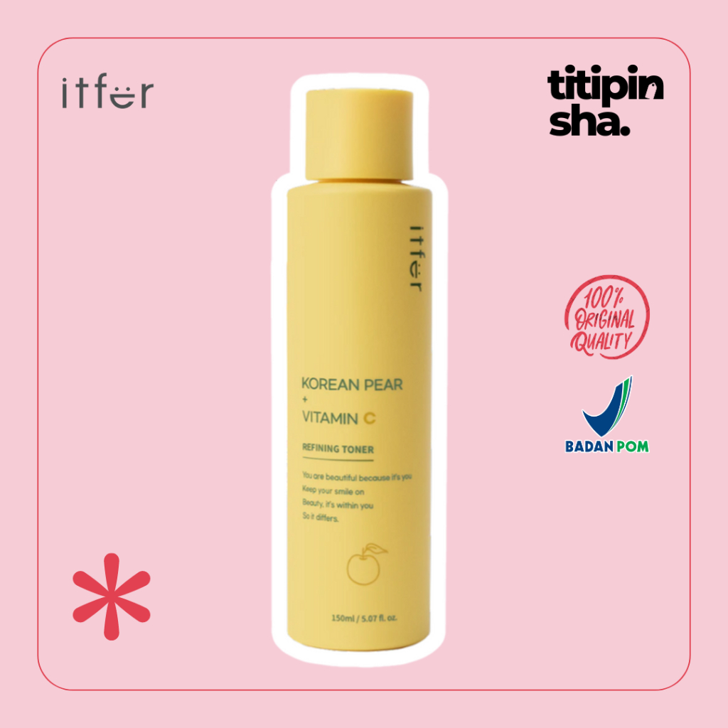 ITFER Korean Pear + Vitamin C Refining Toner | 150ml