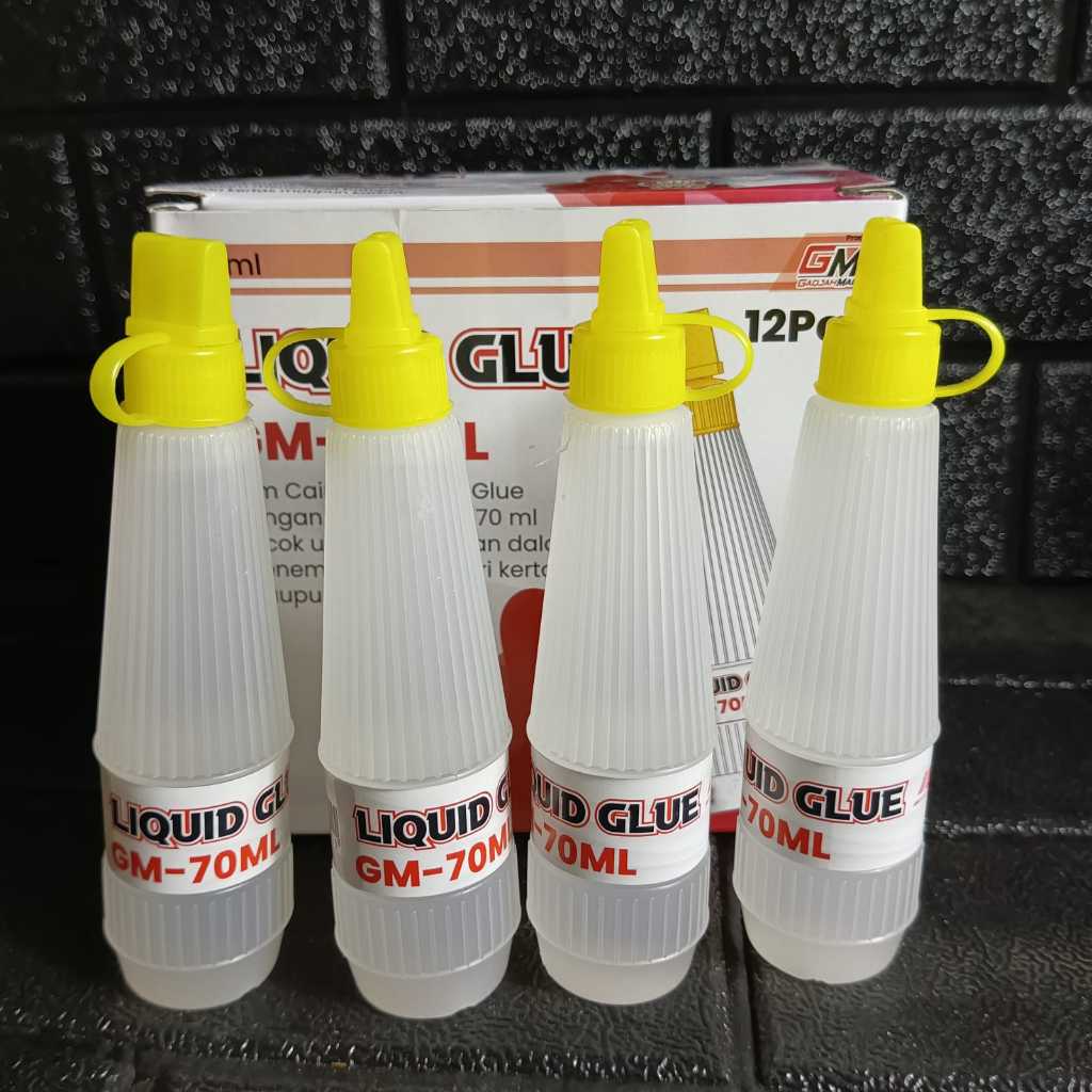 

Lem Kertas Cair / Liquid Glue GM-70ML